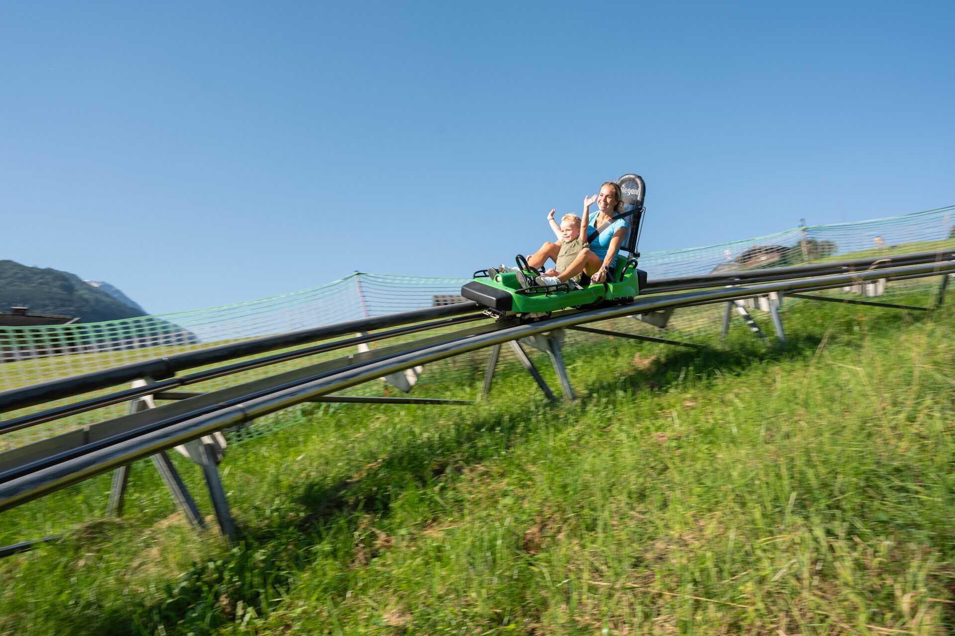 Maisi Flitzer The year round toboggan run in Kaprun